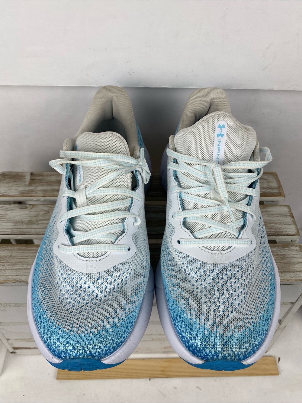 Under Armour Women's Infinite Running Shoes knit upper  UA HOVR cushioning 10 - Picture 6 of 15